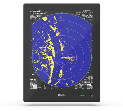 RHD-1900 Maritime Display viewed from the front